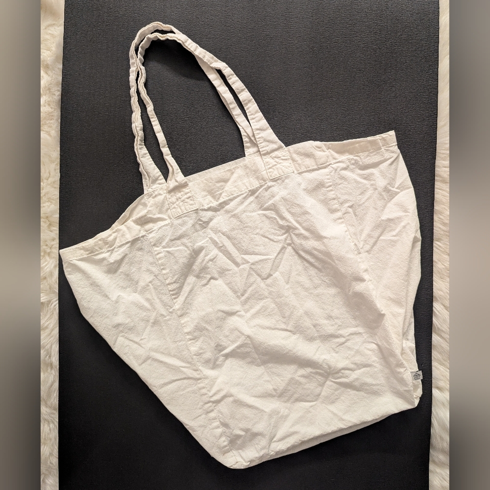 Hearth & Hand Large Unstructured Cotton Tote Bag